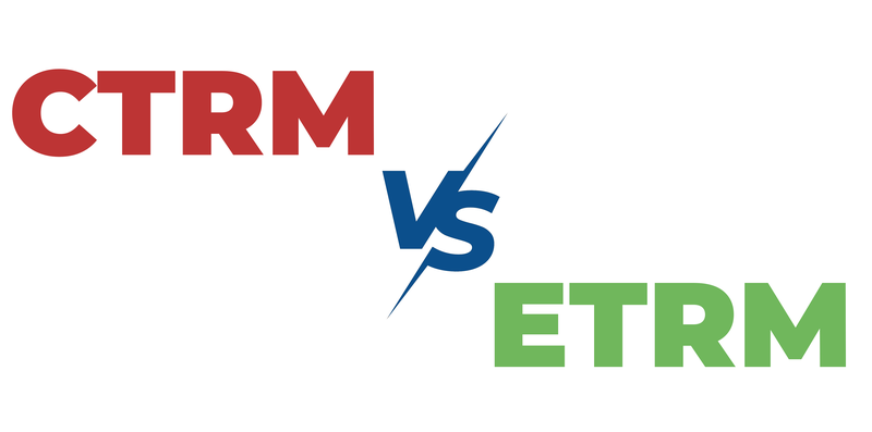 CTRM versus ETRM